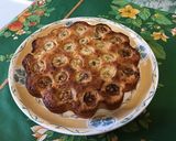 Une image de l'étape 16 de Gâteau fondant multi fruits (coings, pomme, bananes).