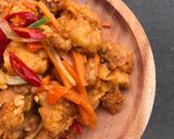 Foto langkah ke 5 dari resep Ayam tepung krispy asam manis.