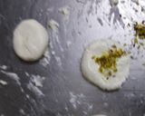 A picture of step 3 of Shahi Raajbhog with Rabdi.