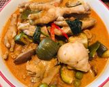 รูปขั้นตอนการทำที่ 3 ของ ขนมจีนแกงไก่