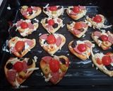 Pas rețetă Mini inimioare pizza 3 fotografie