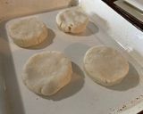 A picture of step 3 of Mini Arepa for two.