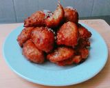 Hình bước làm 9 của món Bánh chuối chiên với dừa