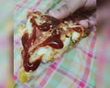 A picture of step 2 of No yeast pizza.