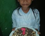 Foto langkah ke 5 dari resep Cake Bisvit Coklat ala Bunda Rey.