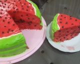صورة لخطوة 16 من وصفة كيكة البطيخ 🍉