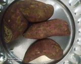 A picture of step 1 of Sweet Potato Almond Smoothie.
