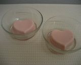A picture of step 10 of Couple's Pink Heart Gelatin Dessert For Valentine's Day.