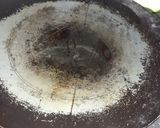A picture of step 2 of Bitter Gourd fry.