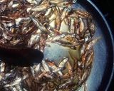A picture of step 9 of Ugali managu with Omenaa#Lovedishchallenge.