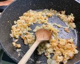 Une image de l'étape 14 de Poulet au lait de coco et poivrons.