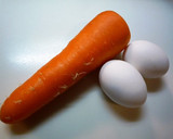 A picture of step 1 of Simple Carrot and Egg Salad.