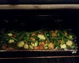 A picture of step 4 of Roasted Vegetable Medly.