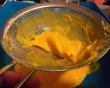 A picture of step 1 of Mango Ice Lollies.