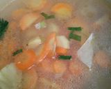 Foto langkah ke 3 dari resep Sup Ayam Makaroni.