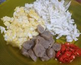 Foto langkah ke 2 dari resep Mie Orak Arik Goreng.