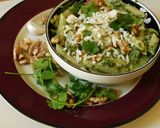 A picture of step 4 of Basil Pesto with Penne Rigata Pasta.