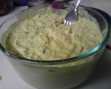 A picture of step 10 of Egg Salad SXSW style.