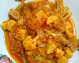 Foto langkah ke 8 dari resep Sambal goreng krecek+tahu.