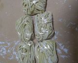 A picture of step 27 of Bright Yellow Turmeric Udon Noodles.
