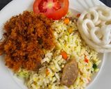 Foto langkah ke 7 dari resep Nasi Goreng Abon.