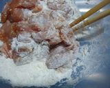 A picture of step 4 of 'Zangi' Chicken Karaage.