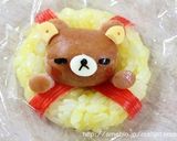 A picture of step 12 of Charaben Rilakkuma made from Mini Sausages.