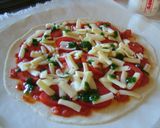 A picture of step 4 of Healthy Crispy Pizza with Okara.