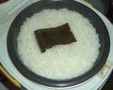 A picture of step 1 of Japanese-Western Fusion Fat California Rolls with Kombu Seaweed.