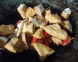 Foto langkah ke 4 dari resep Tumis genjer tahu udang.