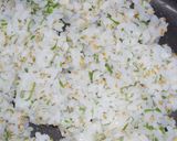 A picture of step 2 of Wrapped Onigiri Topped With Cheese!.