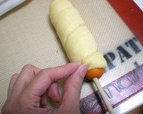 A picture of step 5 of Wiener Sausage Bread Rolls Using a Bread Machine.