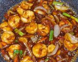 Foto langkah ke 14 dari resep Udang oseng saus mentega.