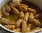 Foto del paso 4 de la receta: Salchichas de pollo en salsa