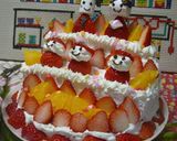 A picture of step 10 of For Hinamatsuri (Doll's Festival): A Doll Tier Cake!.