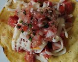 Foto del paso 4 de la receta: Tortilla crujiente de Maíz con jamonilla