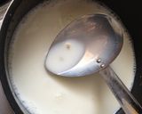 A picture of step 3 of Don't Toss Them Out!! Almond Tofu with Loquat Seeds.
