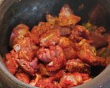 A picture of step 1 of Chicken Curry.