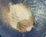 A picture of step 1 of Ragi-Jowar pizza paratha.