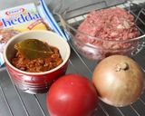 A picture of step 1 of Whole Wheat Buns--Homemade Mos Burger-Style Hamburgers.