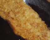 A picture of step 5 of Katsu Rice Bowl with Japanese Worcestershire-style Sauce.