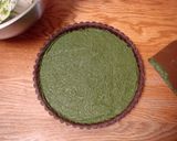 A picture of step 16 of Matcha Chocolate Amandine Tart.