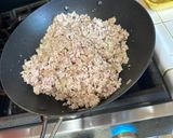 A picture of step 2 of Adobo Pork Giniling with Potatoes.