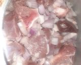 A picture of step 2 of Mutton Curry.