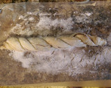 A picture of step 5 of Twisted Nutella Bread.