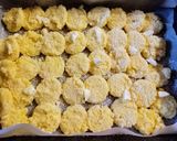 A picture of step 4 of Semolina Gnocchi with Zucchini and Ham.