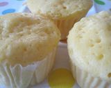 A picture of step 8 of Steamed Cheese Bread with Pancake Mix in a Microwave.