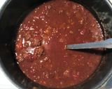 A picture of step 5 of Sunday Chili.
