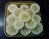 A picture of step 1 of Sunday Burger with Butter Tossed Veggies.