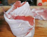 Foto del paso 2 de la receta: Popietas de panga rellenas de jamón y gratinadas